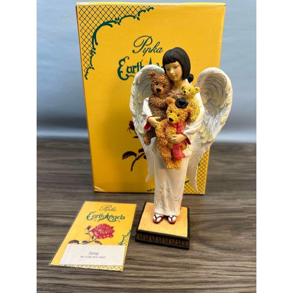Pipka The Earth Angels 13815 The Teddy Bear Angel Limited Edition #699/5400 VTG